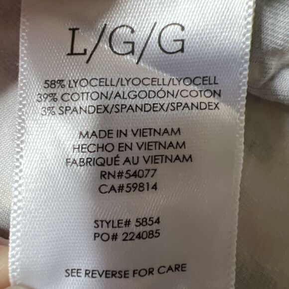 Cabi The Dreamer Providence Shirt Jacket Large Yellow Gray Leopard Animal Print - Picture 6 of 8